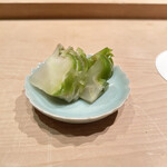 鮨 近藤 - ザーサイ