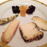 レ セゾン - チーズ盛合わせ