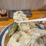 手打ちうどん 上を向いて - 
