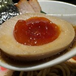 拉麺 生姜と肉 - 味玉