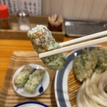 手打ちうどん 上を向いて - 