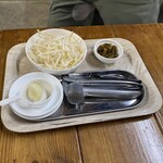 麺謹製3L's - もやし、ニンニク、辛子高菜