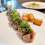 ガブマル食堂 - ガッツリ サーロインステーキ