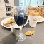ガブマル食堂 - お肉には、赤ワインだと(おかわり)