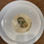 ラ・サンテ - サロマ湖の牡蠣(夏にサロマ湖に行った際には食べれなかったので無事、回収)