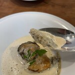 ラ・サンテ - 下にも濃厚なペーストがぎっしり！うままままま