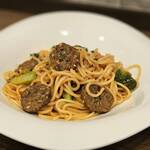 キッチンMY's - 自家製サルシッチャ　トマトソース