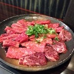 焼肉の吉田 - 肉盛合せA