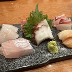 ちゅう心 - お刺身の盛り合わせ