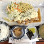 ぶんてん - チキン南蛮定食@830
