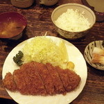 和風肉料理屋 弁慶 - 日替わり　ロースカツ（900円）