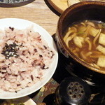 Mikuro - 黒米ごはんとたくさんキノコののっぺい汁