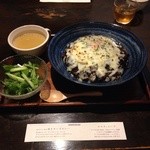 いち井 - 夜定食のチーズカレー