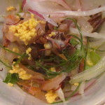 海鮮フランス料理 尾野 - 最初の小さな一品、アップ！