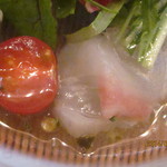 海鮮フランス料理 尾野 - シェフ特製オードブル仕上げ、アップ！①