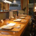 海鮮フランス料理 尾野 - 視線が気にならないカウンター