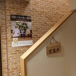 れんが - 駐車場直結のエントランス階段