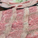 北京 - 上ハラミ塩2400円　リブ芯塩2300円