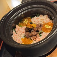 北新地焼肉 きらく - キラキラ釜飯