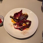 274625664 - カツオのスモークとビーツのカルパッチョ