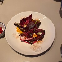 Trattoria Tabule - カツオのスモークとビーツのカルパッチョ