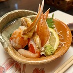 かに天 - ずわい造り