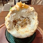 京かき氷 つみき - さらに奥からバタースコッチソース
