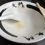 札幌ラーメン大門  江部乙店  - 完食