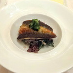 ル・ブルギニオン - 鮎のリゾット