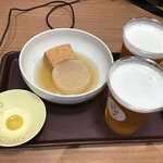 錦帯橋ソラカフェ - おでんとプレモル