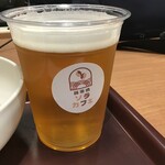 錦帯橋ソラカフェ - オリジナルシールが貼られています