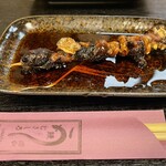 鰻 むさし乃 - きも焼き。むさし乃さんで、きも焼き食べられたのはいつ以来かね。1巡目でもなかなかお目にかかれない。