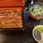 鰻 むさし乃 - 和匠鰻の新仔御膳6650円。完璧。まさに