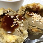 てんぷら 一代 - アイス天ほうじ茶¥418内　うまい