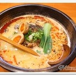 中華料理＆担々麺　大勝 - ごま白 + 煮卵トッピング