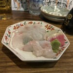 田中んちパート2 - 刺身（キジハタ）