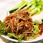 サイフォン - 2014.5 ソムタムプーパラー（1,500円）イサーン風青パパイヤサラダ