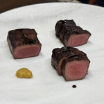 スタミナ苑 - ハツのたたき