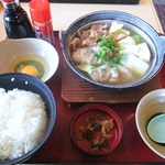 Joyfull - キャベツたっぷり ピリ辛塩鍋定食