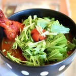 ビンディカ - タンドリーチキンスープカレーセット