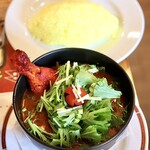ビンディカ - タンドリーチキンスープカレーセット