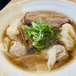 DURAMENTEI - 肉・海老ワンタン麺（黒・各2ヶ）1,200円
