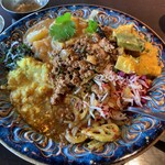 ニゲラサティバ - 全部混ぜこぜにしていただきました