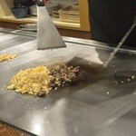 焼肉・鉄板焼ステーキ 橘通りミヤチクAPAS - かみごたえあるお肉が入ってて◎