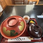 三笠屋 - 着丼直後  久々にワクワクが止まらない!!
