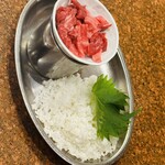 焼肉・鉄板焼ステーキ 橘通りミヤチクAPAS - チャーハン。