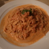 レストラン ラ・マーレ - ワタリガニのパスタ