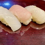 日々魚数寄 東木 - 泥障烏賊 鰤 平目