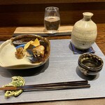 日々魚数寄 東木 - 焼物に合わせて白龍九燗酒