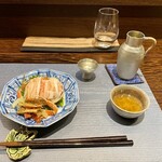 日々魚数寄 東木 - 香箱蟹に梵冷酒